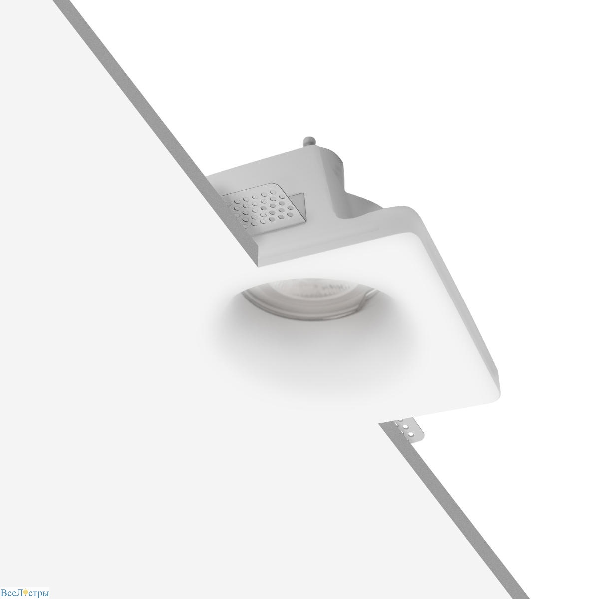 встраиваемый гипсовый светильник loft it ghost 10356f