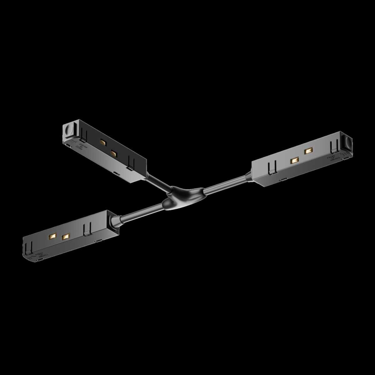 коннектор питания t-образный  maytoni technical gravity tra004cwt-22b