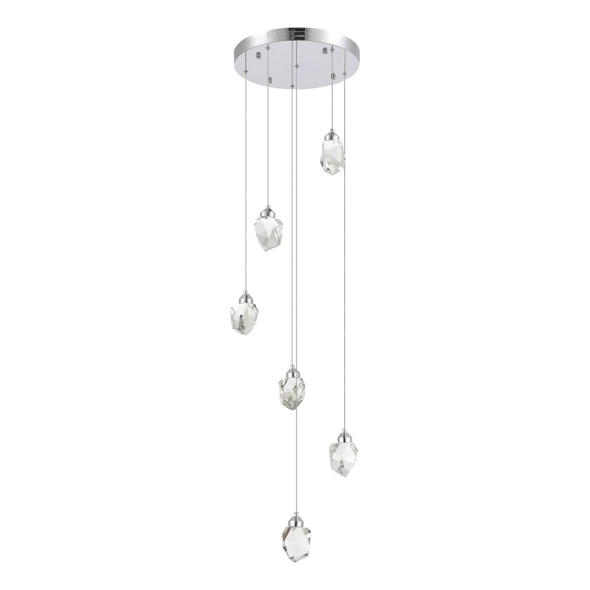 подвесная светодиодная люстра st luce cascato sl6114.103.06