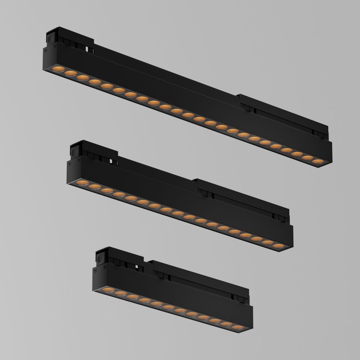 уличный трековый светильник maytoni points o-tr02-2-s-18wb3k