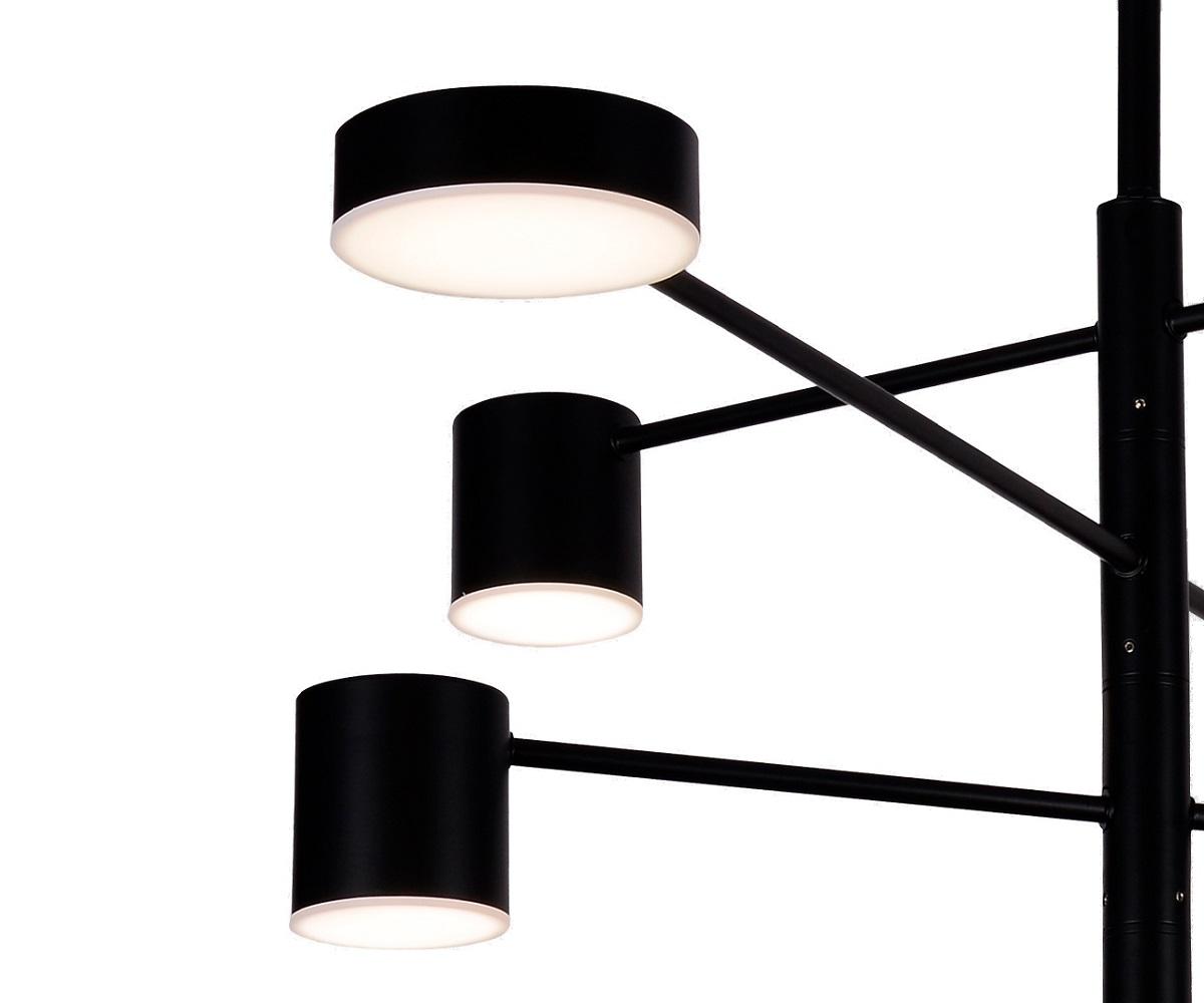 подвесная светодиодная люстра kink light мекли 07650-8d,19(4000k)