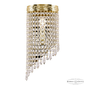 Настенный светильник Bohemia Ivele Crystal 83401BL/15IV-33 G Drops