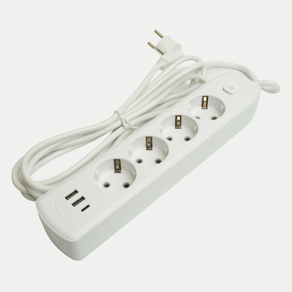 удлинитель stekker home plus hm08-43-02 49978