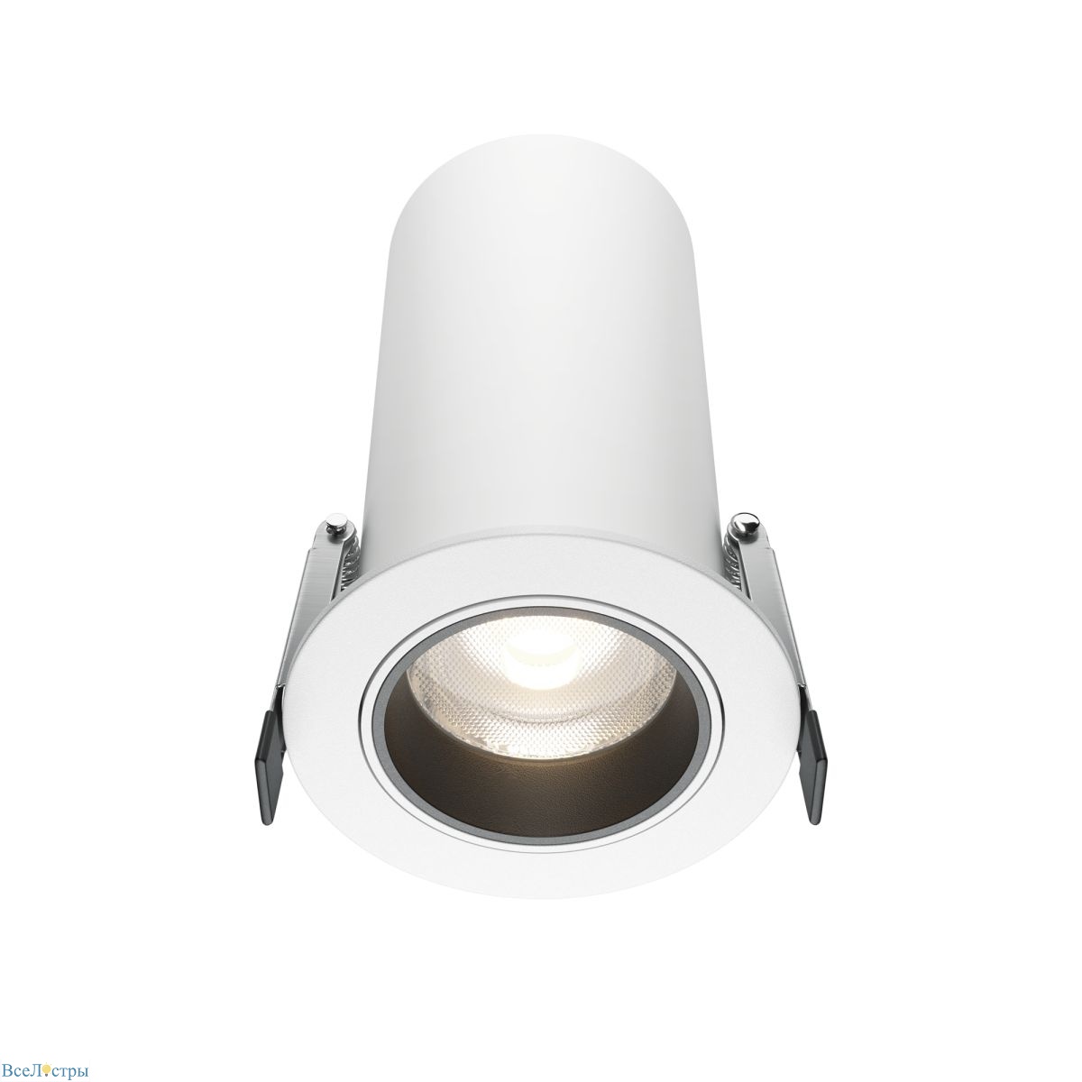 встраиваемый спот maytoni technical focus led dl125-l12-4k-w