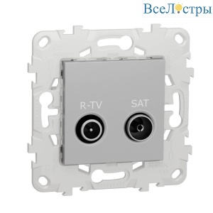 Розетка R-TV/SAT оконечная Schneider Electric Unica New NU545530