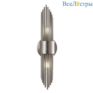Бра Crystal Lux Rudolfo AP2 Nickel