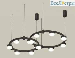 Комплект подвесного светильника Ambrella Light Techno Ring XR92091006 (A9209x2, C9238, C9232, N8399)
