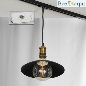 Трековый светильник однофазный Lussole LOFT Baldwin Track Lights LSP-9670-TAW