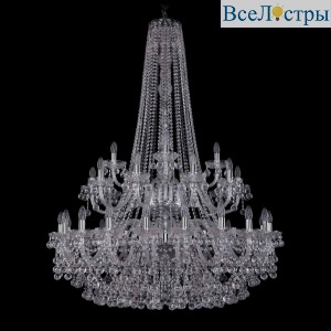 Подвесная люстра Bohemia Ivele 1409/20+10+5/400/h-152/2d Ni