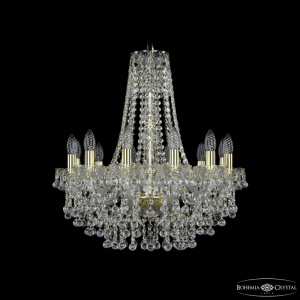 Подвесная люстра Bohemia Ivele Crystal 1409/12/195/h-63 G