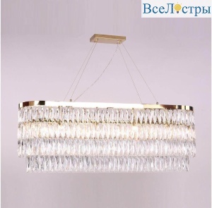 Подвесная люстра Newport 10128+6/S gold М0062149