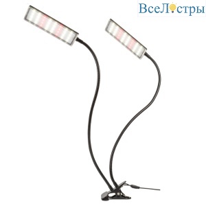Светодиодный светильник для растений Uniel ULT-P37-24W/SPFB/TM/60 IP40 BLACK TWIN UL-00010378