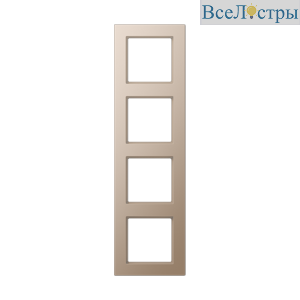 Рамка четырехместная Jung AC584CH