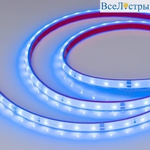 Светодиодная влагозащищенная лента Arlight 4,8W/m 60LED/m 2835SMD синий 5M 034160