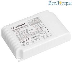Блок питания Arlight ARJ-SP-30-PFC-1-10V-DALI2-PD (30W, 300-900mA) 025122(1)