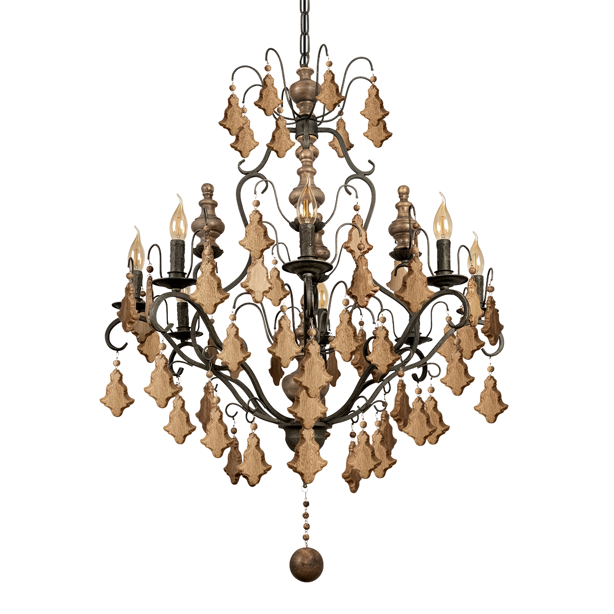 подвесная люстра loft it chateau 10559/8