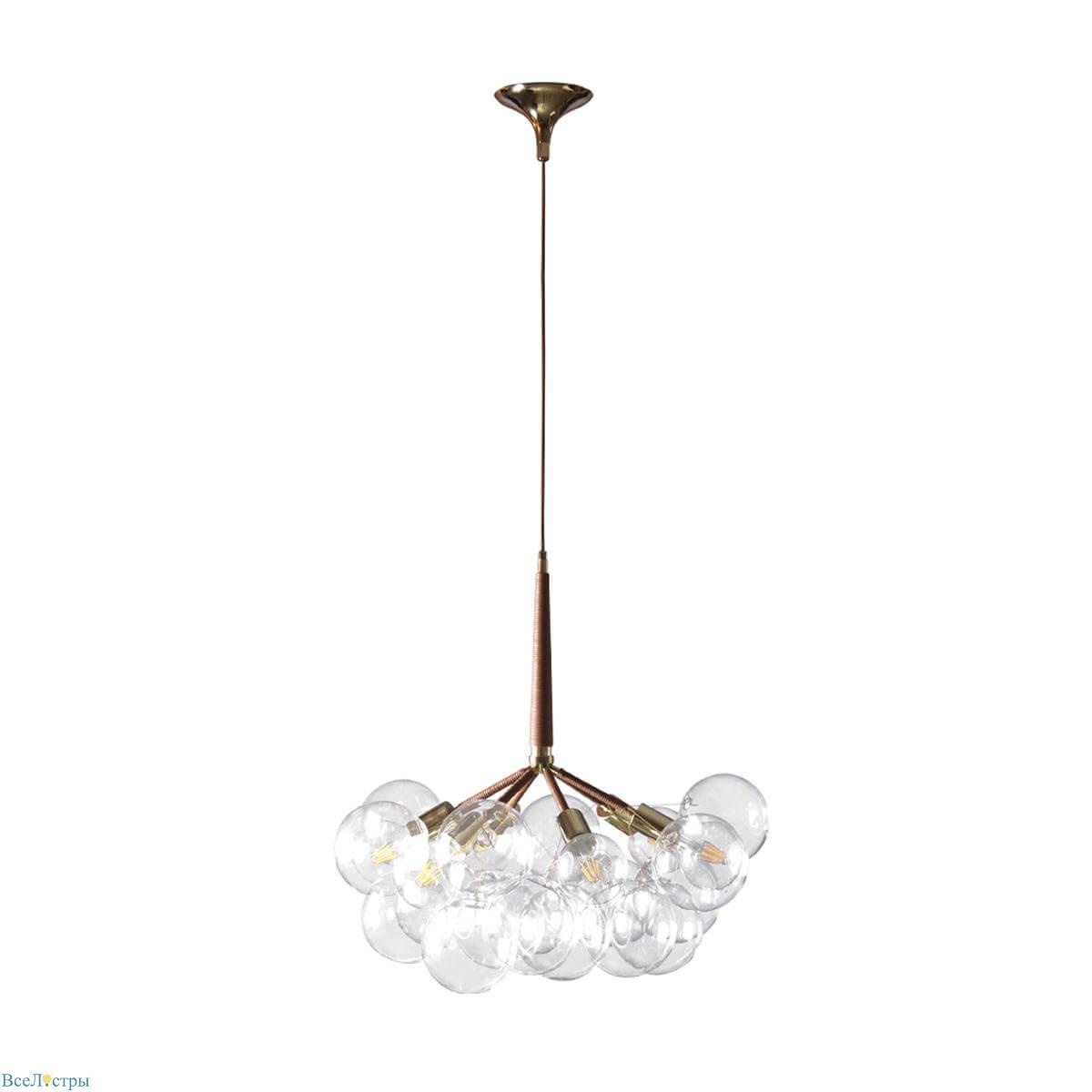 подвесная люстра loft it bunch 10048/6 brown