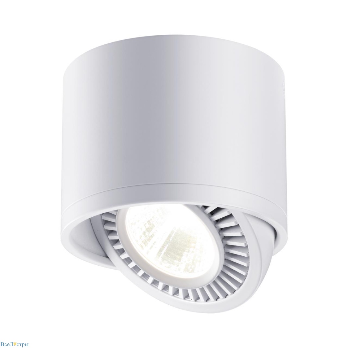 потолочный светодиодный светильник novotech over gesso 358813