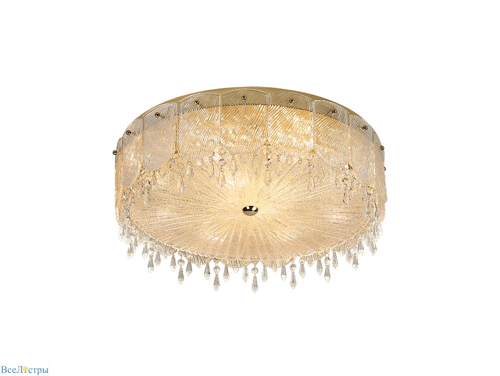 потолочная люстра newport ashley 8300/500 pl gold м0070268
