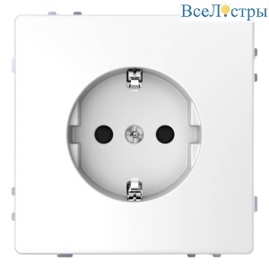 Розетка Schneider Electric Merten D-Life 16A с/з и шторками MTN2300-6035