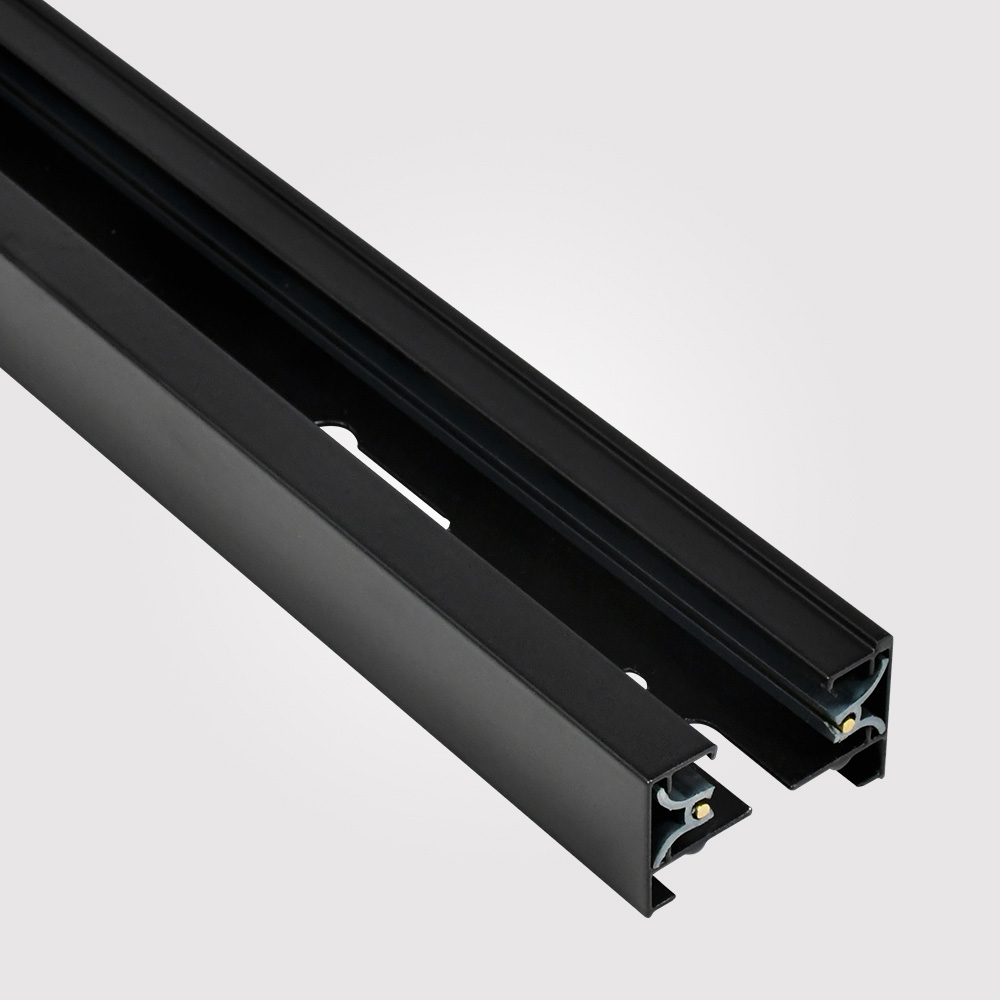 шинопровод накладной skylite hsbl_0002 однофазный 220в-2м, чёрный