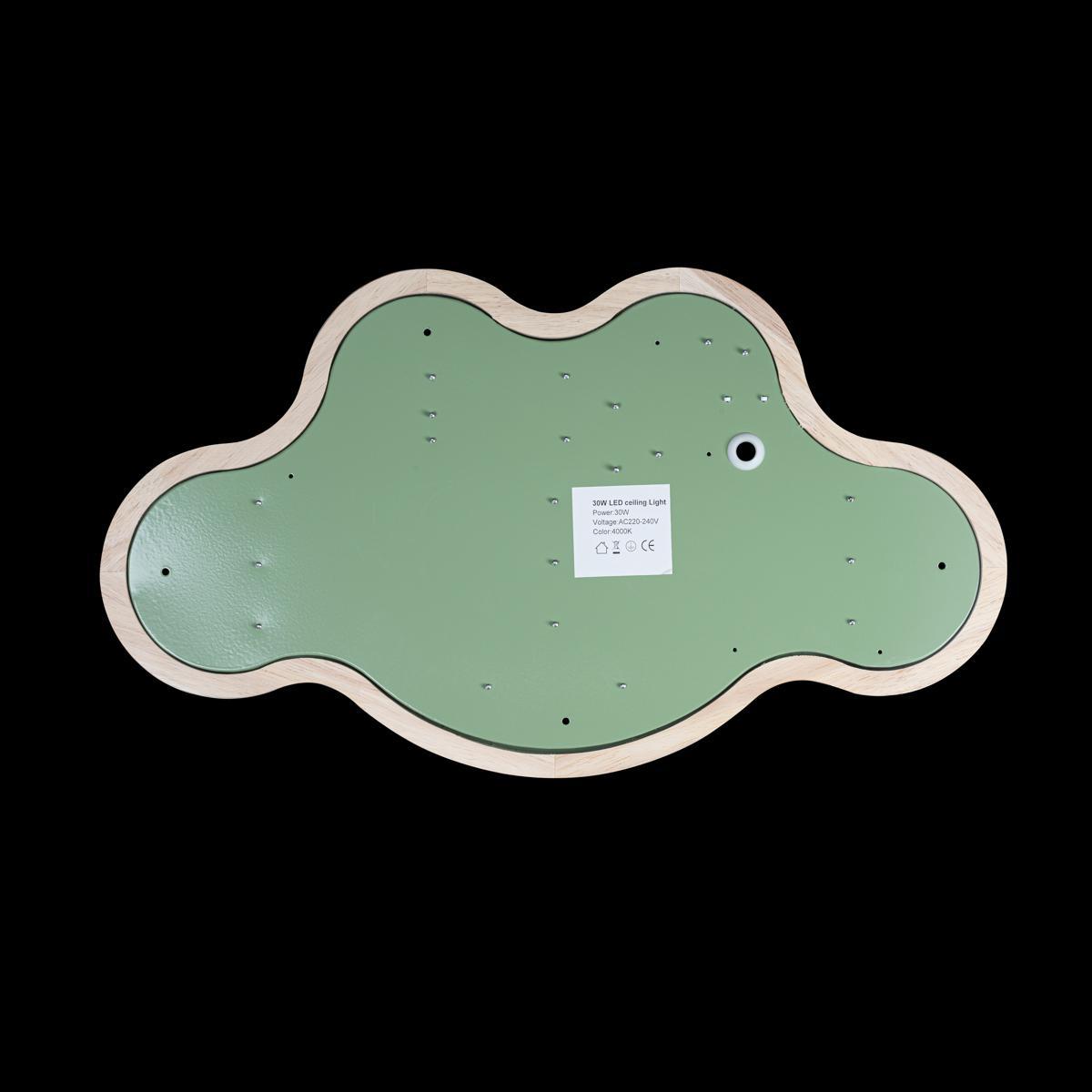 потолочный светодиодный светильник loft it axel 10005/30 green