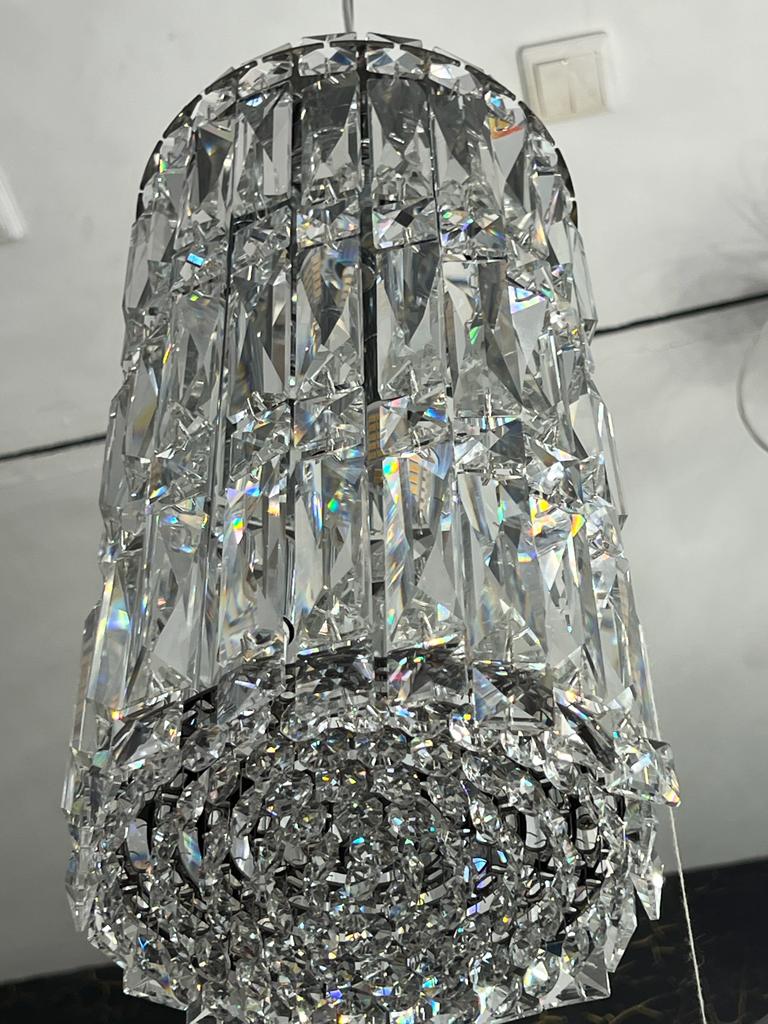 люстра подвесная newport 8450 8456/s chrome м0067399