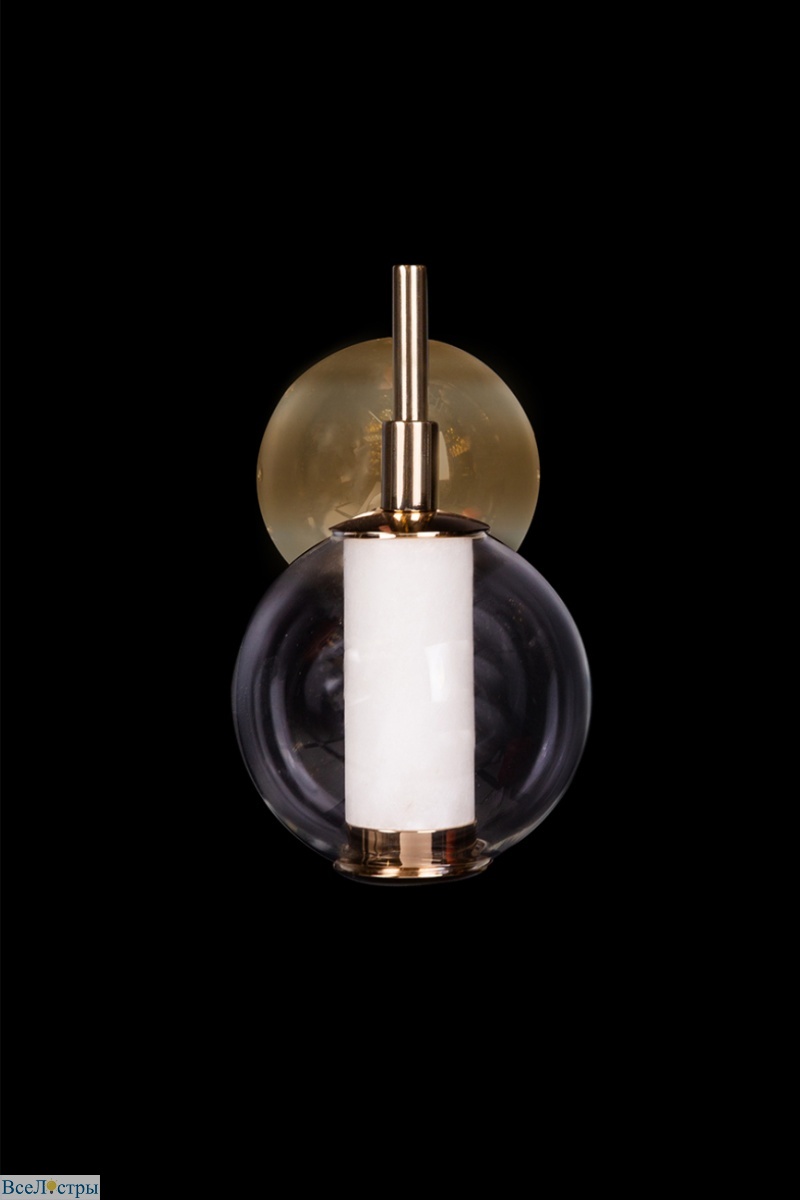 бра aurore le7703/1w gold