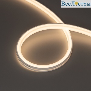 Светодиодная герметичная лента Arlight MOONLIGHT-TOP-U-A156-13x12mm 24V Warm3000 (11 W/m, IP67, 5m, wire x2) 042779