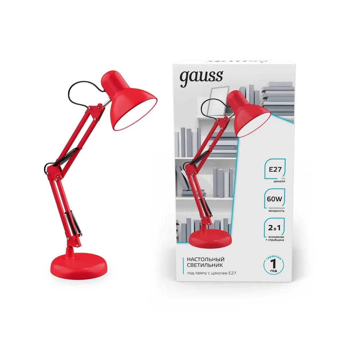 настольная лампа gauss gt0024