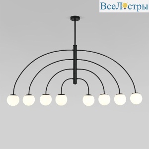 Люстра на штанге Eurosvet Cenacolo 30179/8 черный a069122