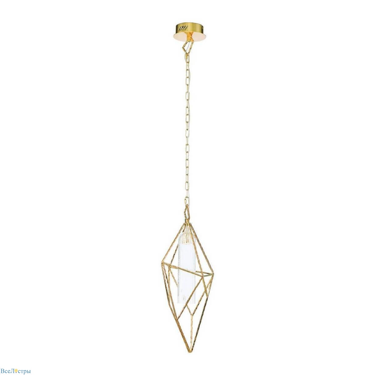подвесной светодиодный светильник lucia tucci naomi 4750.1 gold