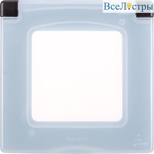 Рамка с защитной крышкой Legrand Inspiria 673923