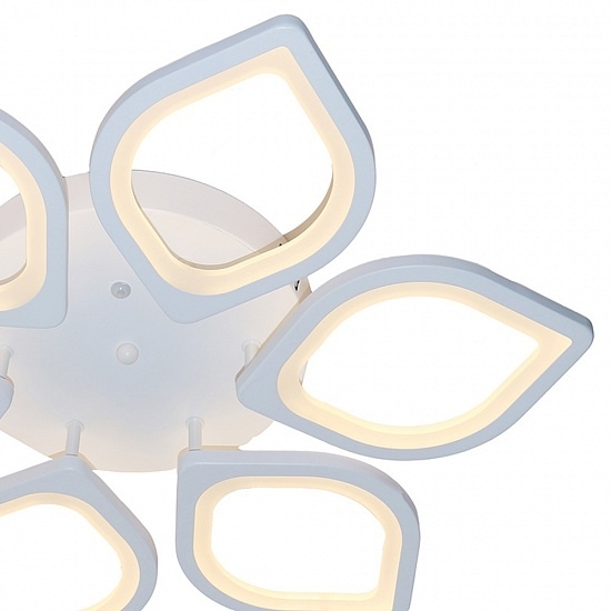 потолочная светодиодная люстра escada lotus 10216/6led 92w