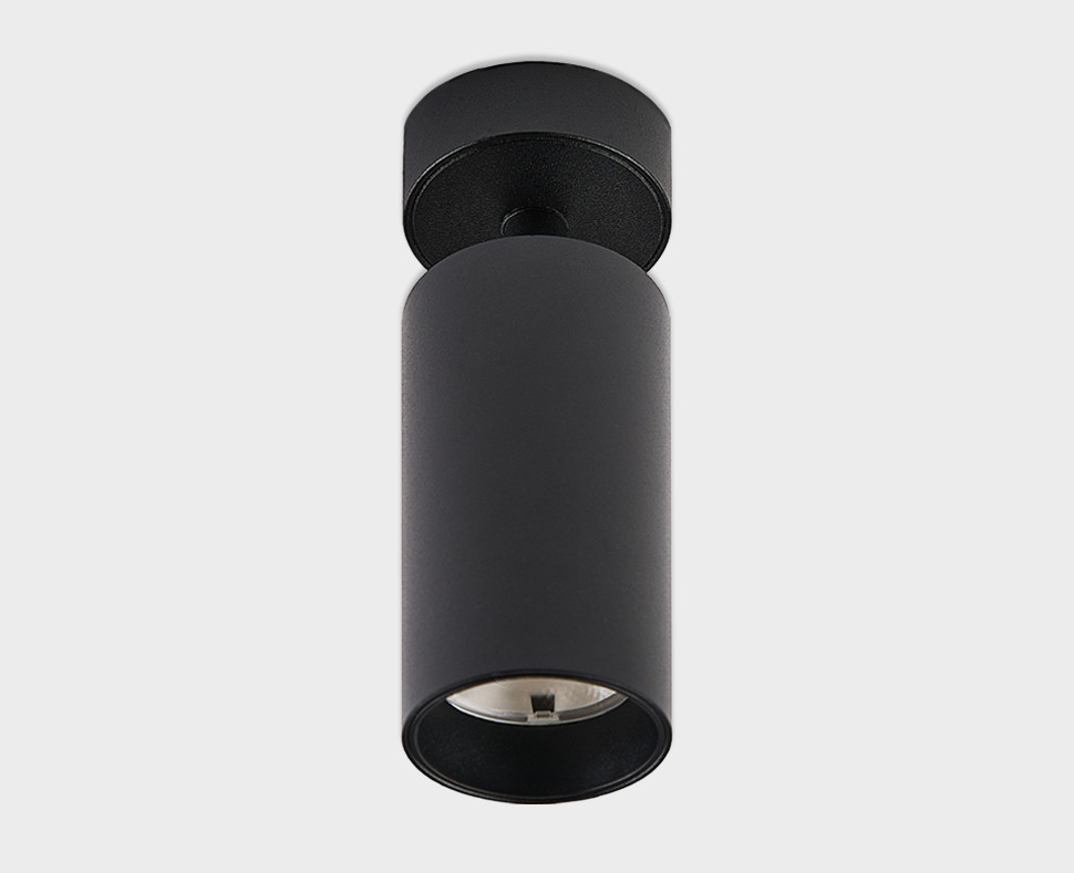 спот italline it02-018 black 3000k