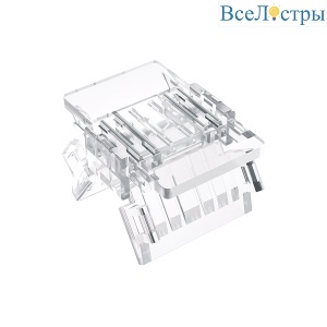 Коннектор прокалывающий 4 pin для соединения RGB LED ленты 10мм, тип COB Apeyron 09-118