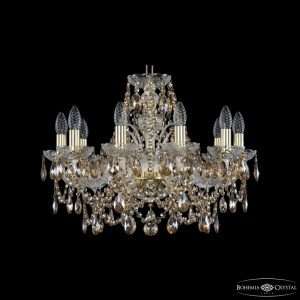 Подвесная люстра Bohemia Ivele Crystal 1411/10/195 G R721