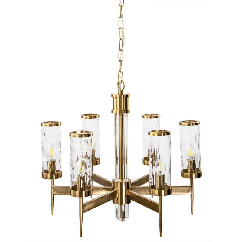 подвесная люстра divinare sham 4505/17 lm-6