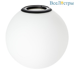 Плафон с черным металлическим кольцом Lightstar Teta 595120