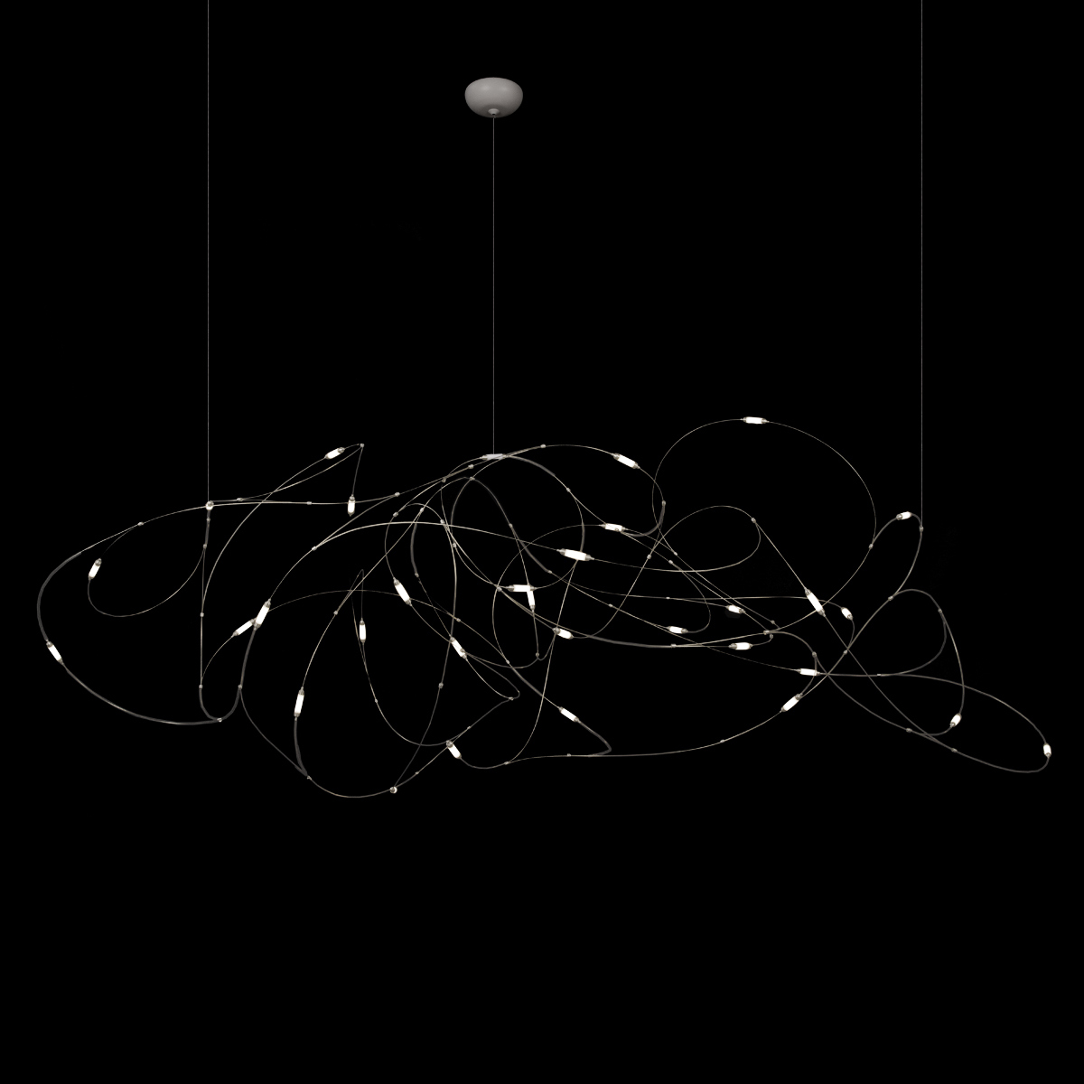 подвесной светильник loft it flock of light 10309/31 cr