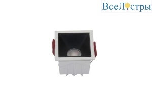 Встраиваемый светильник Maytoni Alfa LED DL043-01-10W4K-SQ-WB