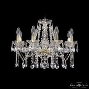 Подвесная люстра Bohemia Ivele Crystal 1413/8/200 G