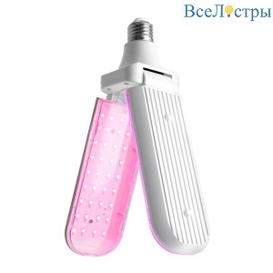 Лампа светодиодная для растений Feron LB-7000 E27 20W красно-синий спектр 48443