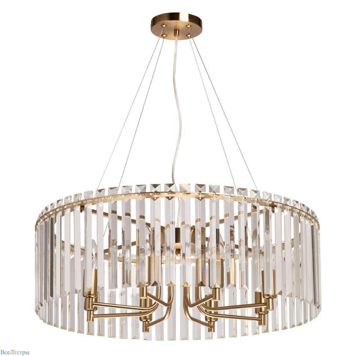 подвесная люстра mw-light аделард 642019008