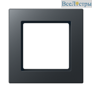 Рамка одноместная Jung AC581BFANM