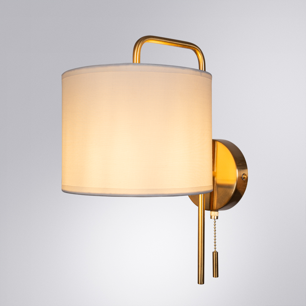 бра arte lamp rupert a5024ap-1pb