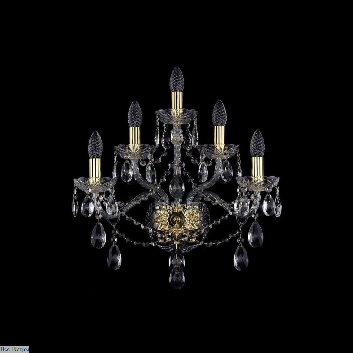 бра bohemia ivele 1415b/2+2+1/200/xl g