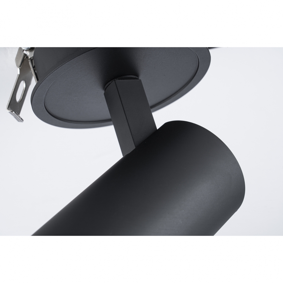 встраиваемый спот iledex technical plum 100 black
