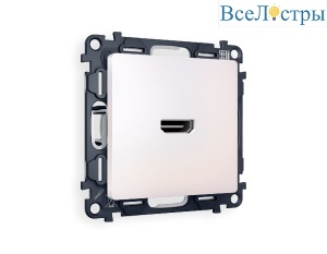 Комплект механизма розетки HDMI 2.0 40V/500mA 2.0GHz 5-18Gbit/s Ambrella Volt Alfa MA214010