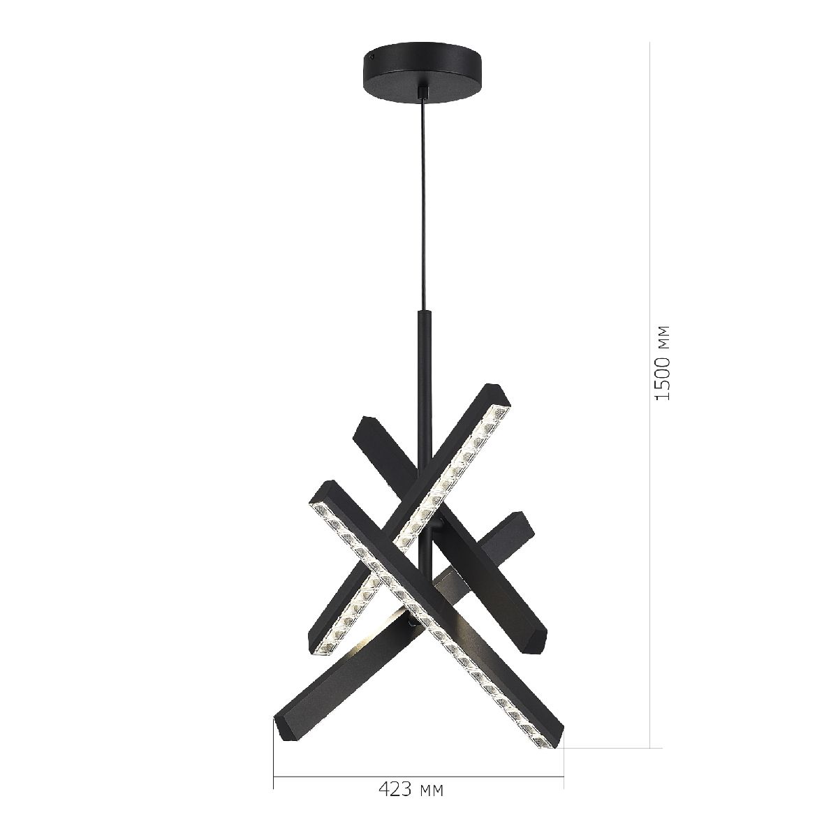 подвесная люстра st luce euclidics sl1018.413.04